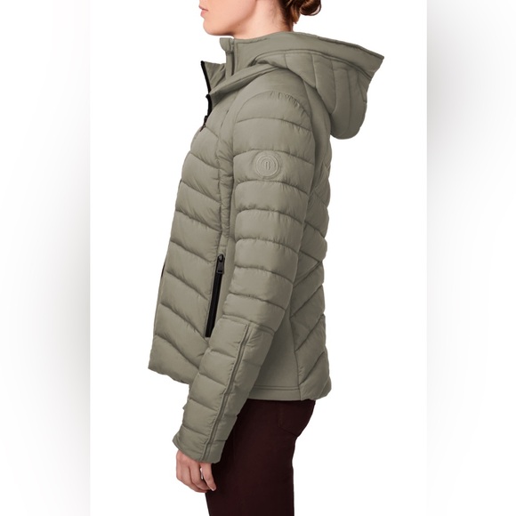Bernardo‎ Hooded Quilted Puffer Coat Water Repellent NEW! - Picture 3 of 14
